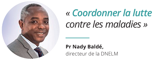 Pr Nady Baldé,  directeur de la DNELM