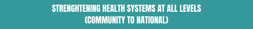 Appel à projets "Renforcement des systèmes de santé"